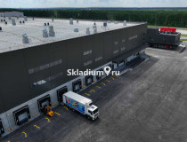 Вид здания. Сухой склад (+18) Склад Дружба - Казань Респ Татарстан, Зеленодольский р-н, с Осиново, 29 496 м2 фото 5